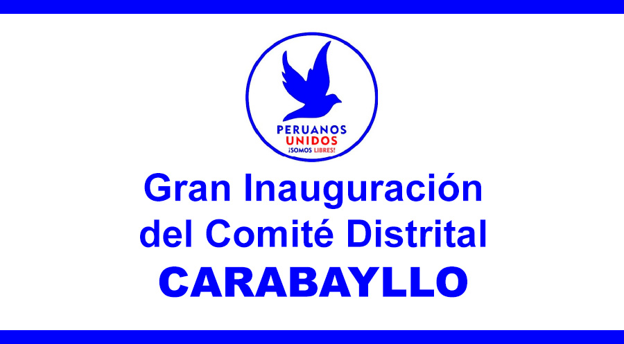 comite distrital carabayllo